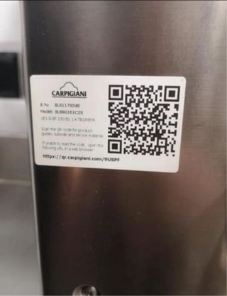 Máquina Carpigiani SL8 SG 161 C23 Helado