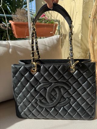 Chanel Grand Shopping Bag Pelle Nera