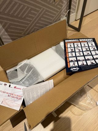 Set de mancuernas ajustables