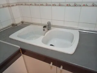 Muebles de cocina, fogón y horno