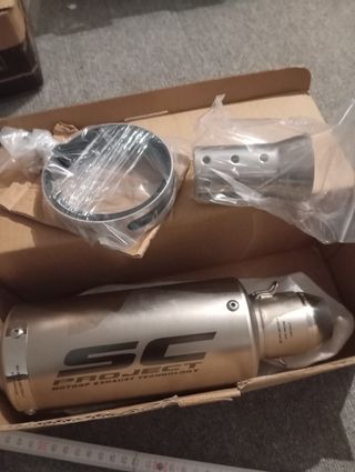 Tubo de escape SC Project 61mm universal