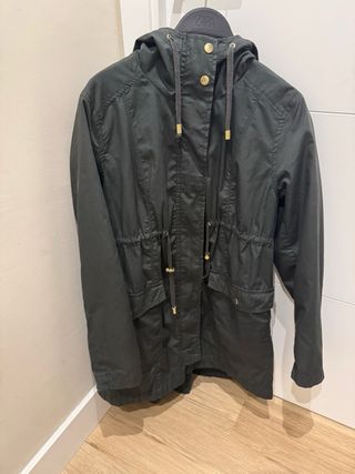 Parka premamá verde talla M