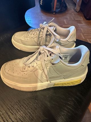 Nike Air Force 37.5 Gris/Amarillo