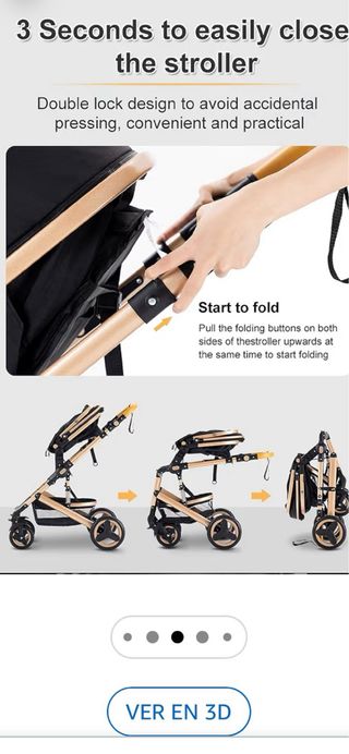 Carrito Bebé GLOKID 3 en 1