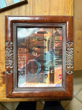 Marco de fotos decorativo