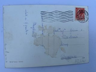 3 Postales Campos Fútbol Torino y Roma