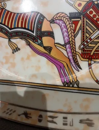 Plato grande decorativo Egipto antiguo