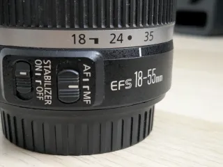 Objetivo Canon EF-S 18-55mm AVERIADO