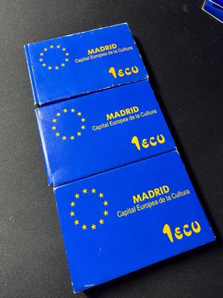 Moneda 1 ECU España 1992