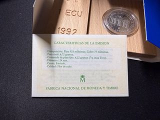 Moneda 1 ECU España 1992