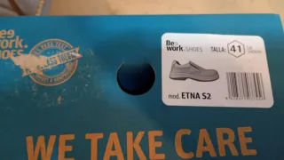 Zapato Laboral de seguridad ETNAS2 T41 BEEWORK