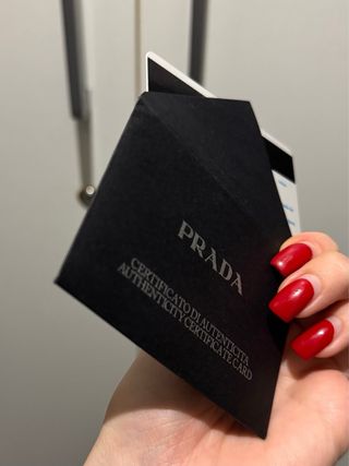 Bolso Prada Marrón Piel