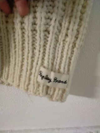 Chaleco Replay Beige con Forro Peludo