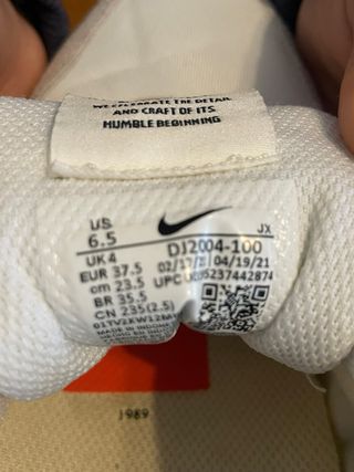 Zapatillas Nike Retro Beige y Verde