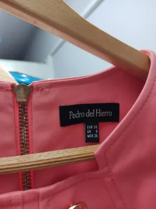 Vestido Pedro del Hierro rosa