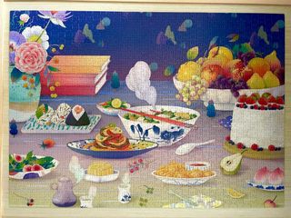 2 Puzzle 1000 pezzi: Aquatic & Epicurean