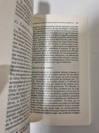 Libro. Régimen Jurídico de Fútbol