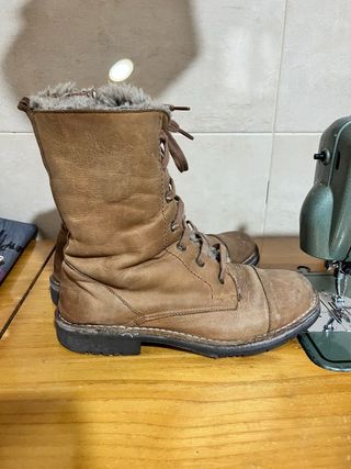 Botas de borreguito marrones