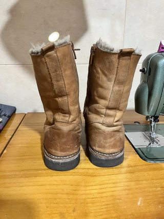 Botas de borreguito marrones