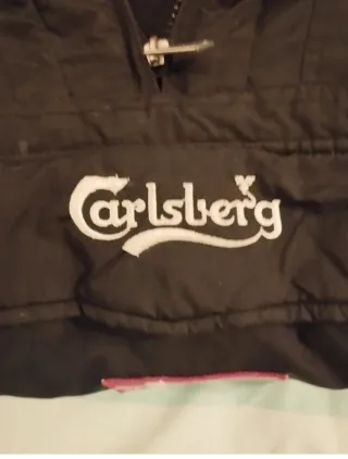 Giubbotto Carlsberg Unisex Nero Taglia L