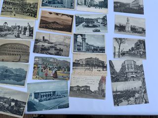 36 Postales Antiguas Siglo XX Roma, Livorno