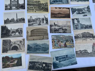 36 Postales Antiguas Siglo XX Roma, Livorno