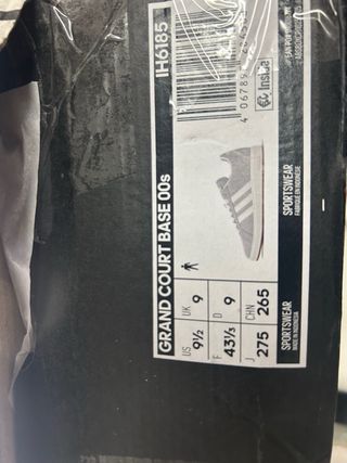 Adidas Sneakers Grises Talla 43