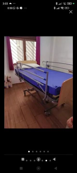 Cama articulada eléctrica