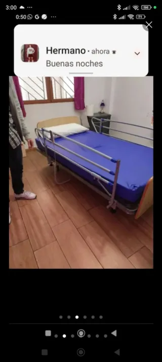 Cama articulada eléctrica