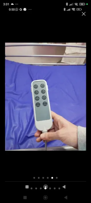 Cama articulada eléctrica