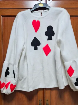 Disfraz de cartas de póker