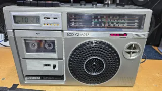 Radio Toshiba Boombox Cassette Radio