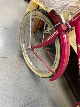 Bicicleta cinzia rosa