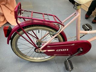 Bicicleta cinzia rosa