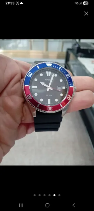 CASIO MDV-107-1A3 SUMERGIBLE A 200M/OFERTA FLASH