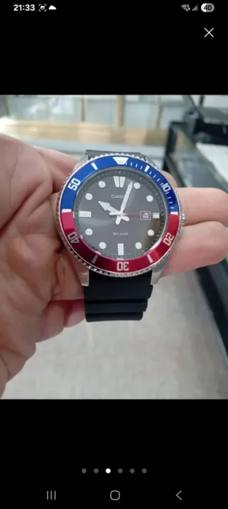 CASIO MDV-107-1A3 SUMERGIBLE A 200M/OFERTA FLASH