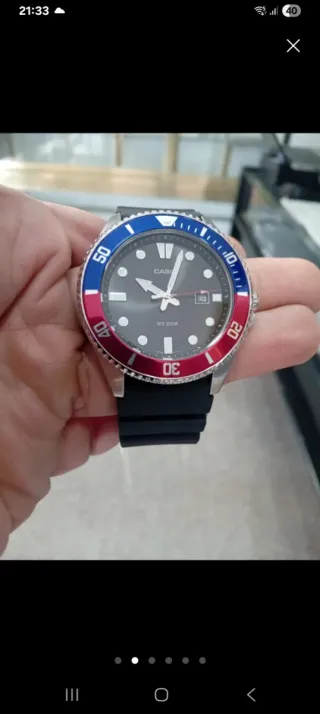 CASIO MDV-107-1A3 SUMERGIBLE A 200M/OFERTA FLASH