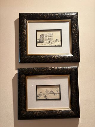 2 Cuadros Decorativos Pintados a Mano