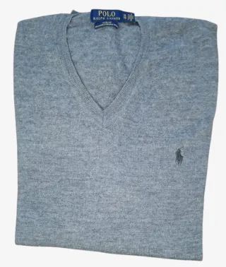 Jersey Polo Ralph Lauren Gris Talla XL