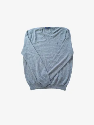 Jersey Polo Ralph Lauren Gris Talla XL