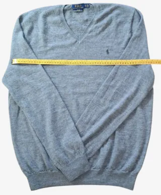 Jersey Polo Ralph Lauren Gris Talla XL