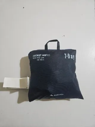 Chubasquero infantil azul