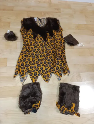 Disfraz troglodita niña 3 a 5 años