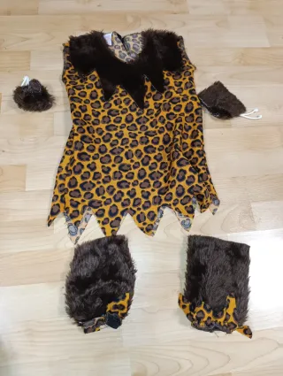 Disfraz troglodita niña 3 a 5 años