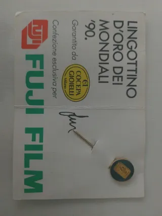 Spilla Italia '90 Oro