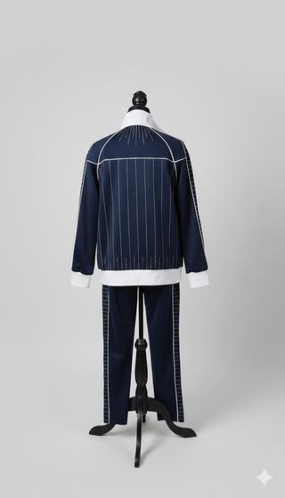 Conjunto Deportivo Valentino Azul y Blanco