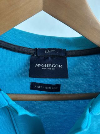 Polo McGregor Turquesa Talla S