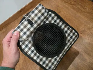 Bolso transportín perro/gato cuadros