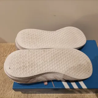 Adidas Gazelle rosas y blancas