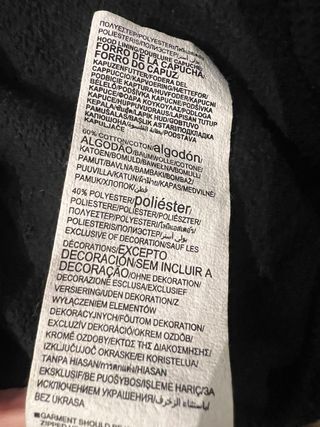 Sudadera Under Armour Negra Talla S